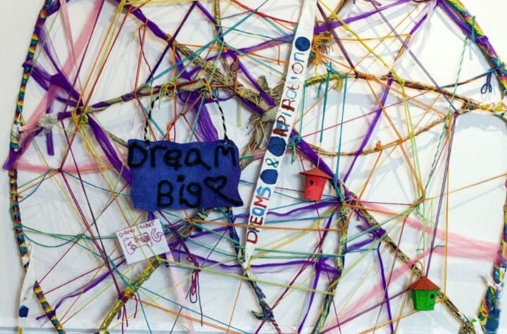 Dreams & Aspirations exhibit piece