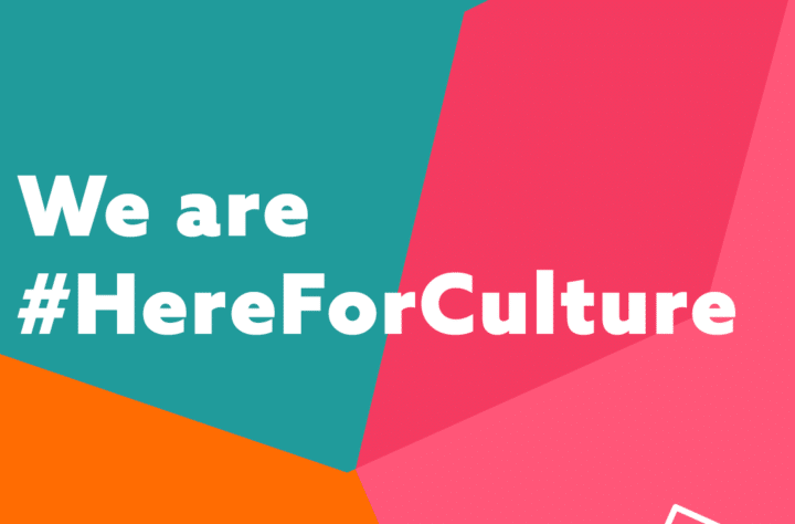 We are #HereForCulture poster