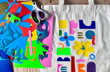 The Colour Lab: Print & Press Colourful Tote Bag Personalisation